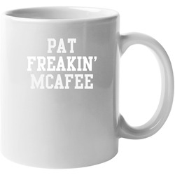 Pat Freakin' Mcafee Indianapolis Football Player Cool Fan 11 Oz Mug Pat Freakin' Mcafee Indianapolis Football Player Cool Fan 11 Oz Mug