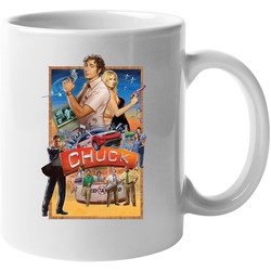 Chuck Spy Cult Tv Show 11 Oz Mug Chuck Spy Cult Tv Show 11 Oz Mug