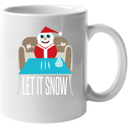 Walmart Let It Snow Snowman Ugly Sweater Parody Party 11 Oz Mug Walmart Let It Snow Snowman Ugly Sweater Parody Party 11 Oz Mug