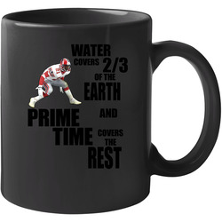 Deion Prime Time Sanders Atlanta Dallas San Fran 11 Oz Mug Deion Prime Time Sanders Atlanta Dallas San Fran 11 Oz Mug