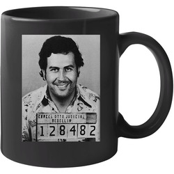 Narcos Pablo Escobar Mugshot Crime Tv Show 11 Oz Mug Narcos Pablo Escobar Mugshot Crime Tv Show 11 Oz Mug