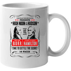Burr Vs Hamilton 11 Oz Mug Burr Vs Hamilton 11 Oz Mug