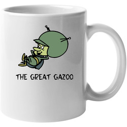 The Great Gazoo The Flintstones Martian Cartoon Character 11 Oz Mug The Great Gazoo The Flintstones Martian Cartoon Character 11 Oz Mug