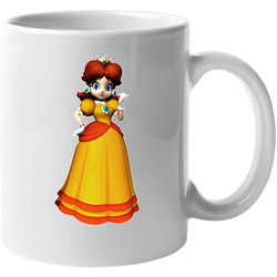 Princess Daisy Super Mario 11 Oz Mug Princess Daisy Super Mario 11 Oz Mug