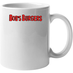 Bob's Burgers Restaurant Logo Hamburger 11 Oz Mug Bob's Burgers Restaurant Logo Hamburger 11 Oz Mug