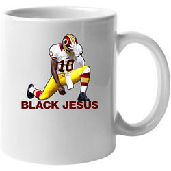 Rg3 Robert Griffin Iii Black Jesus Washington Football 11 Oz Mug Rg3 Robert Griffin Iii Black Jesus Washington Football 11 Oz Mug