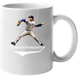 Fernando Valenzuela Fernandomania 11 Oz Mug Fernando Valenzuela Fernandomania 11 Oz Mug