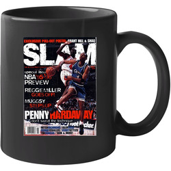 Slam Magazine Issue 8 Penny Hardaway Popular Basketball Magazine Grunge Look 11 Oz Mug Slam Magazine Issue 8 Penny Hardaway Popular Basketball Magazine Grunge Look 11 Oz Mug
