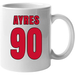 David Ayres 90 Emergency Goalie Carolina Hockey Fan 11 Oz Mug David Ayres 90 Emergency Goalie Carolina Hockey Fan 11 Oz Mug
