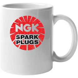 Ngk Spark Plugs Automobile Car Truck Motorcycle Auto Parts Cool Distressed Style Brand Logo Emblem 11 Oz Mug Ngk Spark Plugs Automobile Car Truck Motorcycle Auto Parts Cool Distressed Style Brand Logo Emblem 11 Oz Mug