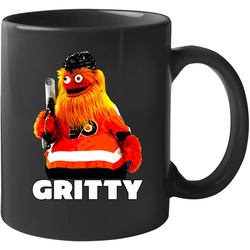 Gritty Hockey Mascot Fan 11 Oz Mug Gritty Hockey Mascot Fan 11 Oz Mug