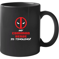 Common Sense Deadpool 11 Oz Mug Common Sense Deadpool 11 Oz Mug