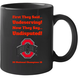 Osu Undisputed - Black 11 Oz Mug Osu Undisputed - Black 11 Oz Mug