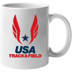 Usa Track And Field America 11 Oz Mug Usa Track And Field America 11 Oz Mug