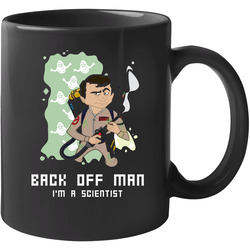 Back Off Man I'm A Scientist Ghostbusters Venkman 11 Oz Mug Back Off Man I'm A Scientist Ghostbusters Venkman 11 Oz Mug