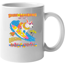Spuds Mackenzie Bud Light The Orginal Party Animal 11 oz Mug Spuds Mackenzie Bud Light The Orginal Party Animal 11 oz Mug