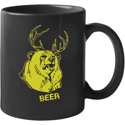 Macs Bear Plus Deer 11 oz Mug Macs Bear Plus Deer 11 oz Mug