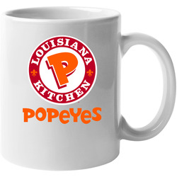 Popeyes American Favorite Fast Food 11 oz Mug Popeyes American Favorite Fast Food 11 oz Mug