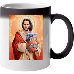 Keanu Reeves Jesus Baby Yoda Whiteclaw Mashup Poster Moist Buddha Fan Raglan 11 oz Mug Keanu Reeves Jesus Baby Yoda Whiteclaw Mashup Poster Moist Buddha Fan Raglan 11 oz Mug
