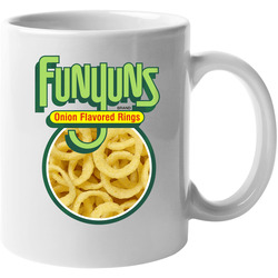 Funyuns Onion Flavored Rings Snack Foodie Fan 11 oz Mug Funyuns Onion Flavored Rings Snack Foodie Fan 11 oz Mug