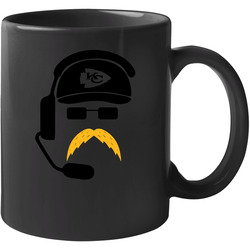 Andy Reid Kansas City Moustache Fan 11 oz Mug Andy Reid Kansas City Moustache Fan 11 oz Mug