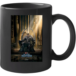 The Black Panther Marvel Hero Movie 11 oz Mug The Black Panther Marvel Hero Movie 11 oz Mug