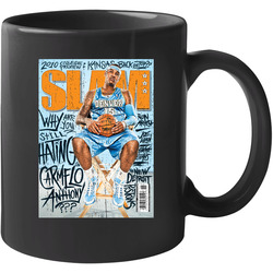 Slam Magazine Issue 132 Carmelo Anthony Popular Basketball Magazine Grunge Look 11 oz Mug Slam Magazine Issue 132 Carmelo Anthony Popular Basketball Magazine Grunge Look 11 oz Mug