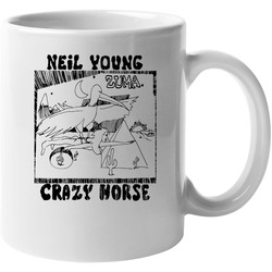 Neil Young Crazy Horse Zuma White 11 oz Mug Neil Young Crazy Horse Zuma White 11 oz Mug