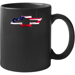 Chevy Symbol Us Flag 11 oz Mug Chevy Symbol Us Flag 11 oz Mug