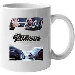 Fate Of The Furious F8 Cult Action Adventure Movie 11 oz Mug Fate Of The Furious F8 Cult Action Adventure Movie 11 oz Mug