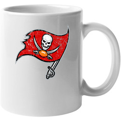 Tampa Bay Buccaneers Distressed 11 oz Mug Tampa Bay Buccaneers Distressed 11 oz Mug