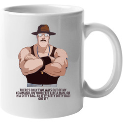 Sgt Slaughter G I Joe Cartoon Retro 11 oz Mug Sgt Slaughter G I Joe Cartoon Retro 11 oz Mug