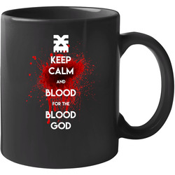 Warhammer 40k Chaos Khorne Blood For The Blood God Tee Black 11 oz Mug