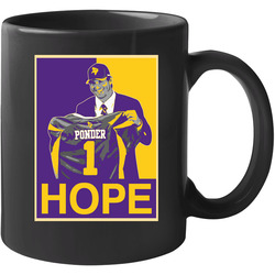 Christian Ponder Minnesota Hope 11 oz Mug Christian Ponder Minnesota Hope 11 oz Mug