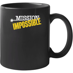 Mission Impossible Retro 80s Tv Show Logo Fan 11 oz Mug Mission Impossible Retro 80s Tv Show Logo Fan 11 oz Mug