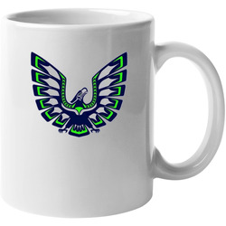 Seattle Seahawks Hawk Flying Best Nfl Native American Haida Art Ultimate Seahawks Fan 11 oz Mug Seattle Seahawks Hawk Flying Best Nfl Native American Haida Art Ultimate Seahawks Fan 11 oz Mug