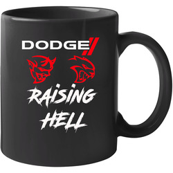 Dodge Hellcat Demon Logo Raising Hell Cool Fate Of Furious Car 11 oz Mug Dodge Hellcat Demon Logo Raising Hell Cool Fate Of Furious Car 11 oz Mug