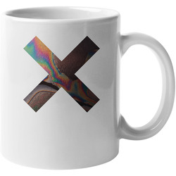 The Xx Logo Coexist White 11 oz Mug The Xx Logo Coexist White 11 oz Mug