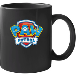 Paw Black 11 oz Mug Paw Black 11 oz Mug