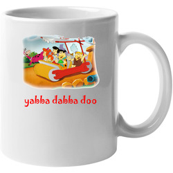 The Flintstones Cartoon 11 oz Mug The Flintstones Cartoon 11 oz Mug