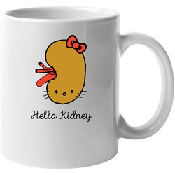 Hello Kidney Funny Nerd Geek Parody 11 oz Mug Hello Kidney Funny Nerd Geek Parody 11 oz Mug