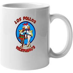 Los Pollos Hermanos Funny Yellow 11 oz Mug Los Pollos Hermanos Funny Yellow 11 oz Mug