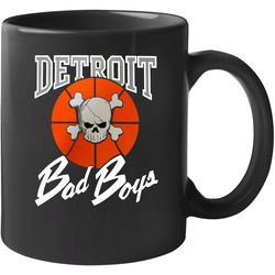 Detroit Bad Boys Retro Basketball 11 oz Mug Detroit Bad Boys Retro Basketball 11 oz Mug
