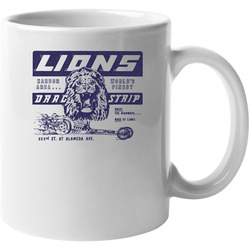 Cliff Booth Brad Pitt Lions Drag Strip 11 oz Mug Cliff Booth Brad Pitt Lions Drag Strip 11 oz Mug