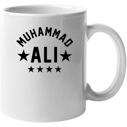 Muhammad Ali 5 Star White 11 oz Mug Muhammad Ali 5 Star White 11 oz Mug