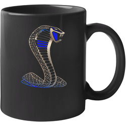 Ford Mustang Shelby Super Snake Logo 11 oz Mug Ford Mustang Shelby Super Snake Logo 11 oz Mug