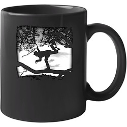Tom Waits In A Tree Blues Music 11 oz Mug Tom Waits In A Tree Blues Music 11 oz Mug