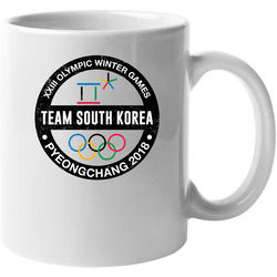 Team South Korea Pyeongchang 2018 Winter Olympic Games Country Fan 11 oz Mug Team South Korea Pyeongchang 2018 Winter Olympic Games Country Fan 11 oz Mug