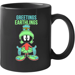 Marvin Martian Greetings Earthlings 11 oz Mug Marvin Martian Greetings Earthlings 11 oz Mug