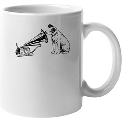 Nipper Dog Rca Mascot 11 oz Mug